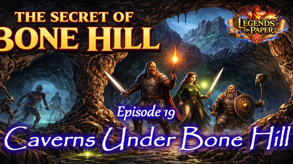 dungeons and dragons stream, D&D5e, Bone Hill, Gygax, Greyhawk