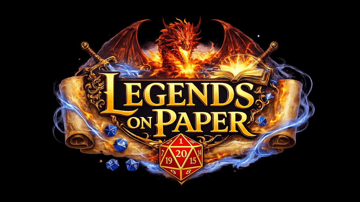 Legends on Paper, D&D 5e Stream on Twitch, Dungeons and Dragons